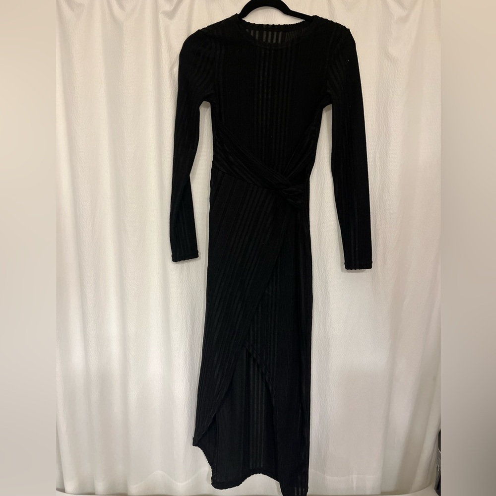 black dress